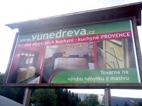 Billboard Vůně dřeva
