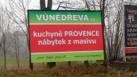 Billboard Vůně dřeva