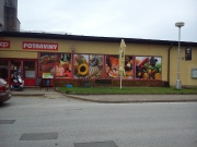 COOP polep výlohy