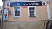 Cafe na schodech